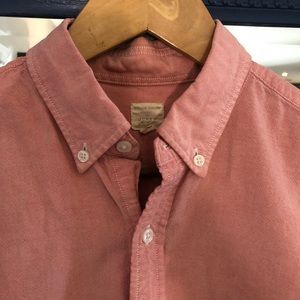Men’s Salmon vintage oxford JCrew Oxford shirt